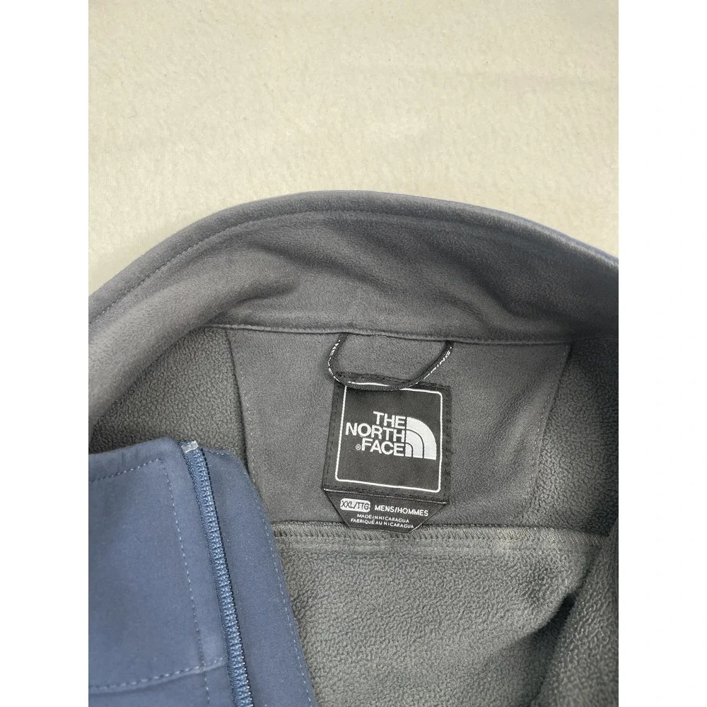 The North Face WindWall Men's Jacket Blue Fleece Lining XXL WaterProof Outdoors